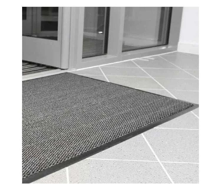 Plush Vinyl Mat Charcoal 120cm X 300cm