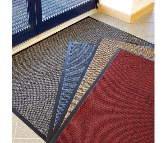 Plush Vinyl Backed Entrance Mat for Commercial Use