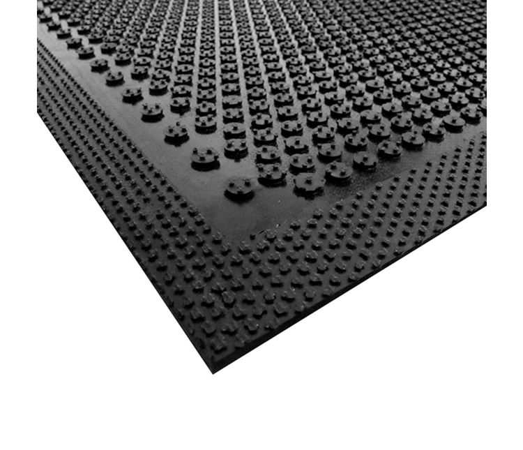 Rubber Mat Warning Sticker Safety Scrape Non Slip Rubber Mats | Order Online UK Delivery | Mats4U