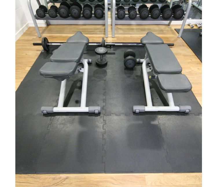 Sport Tile Rubber Gym Flooring Free UK Delivery Mats4U