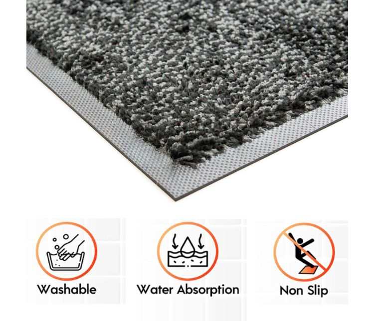 MicroLuxx Absorbent Mats in a professional environment, absorbing liquid spills.