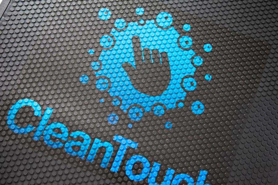 Superscrape Impressions Rubber Logo Mats